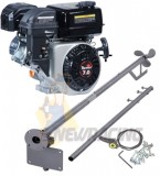 Motor Barco 7hp Bote 4t Toyama Popa + Rabeta 1.70 + Kit! 