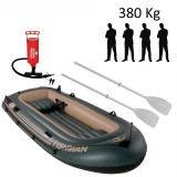 Bote Barco Inflavel Barco Fishman 400 + Inflador + Remos